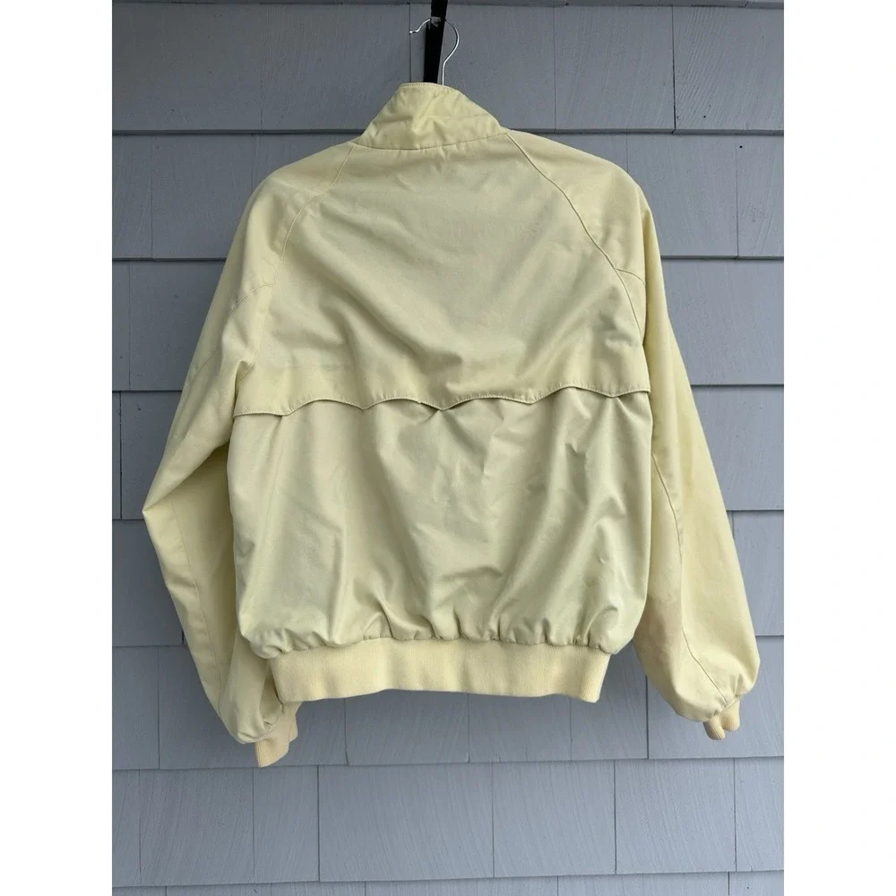 Vintage Baracuta‎ Men's G9 Harrington Jacket Classic Yellow Plaid Lined Sz 42R М